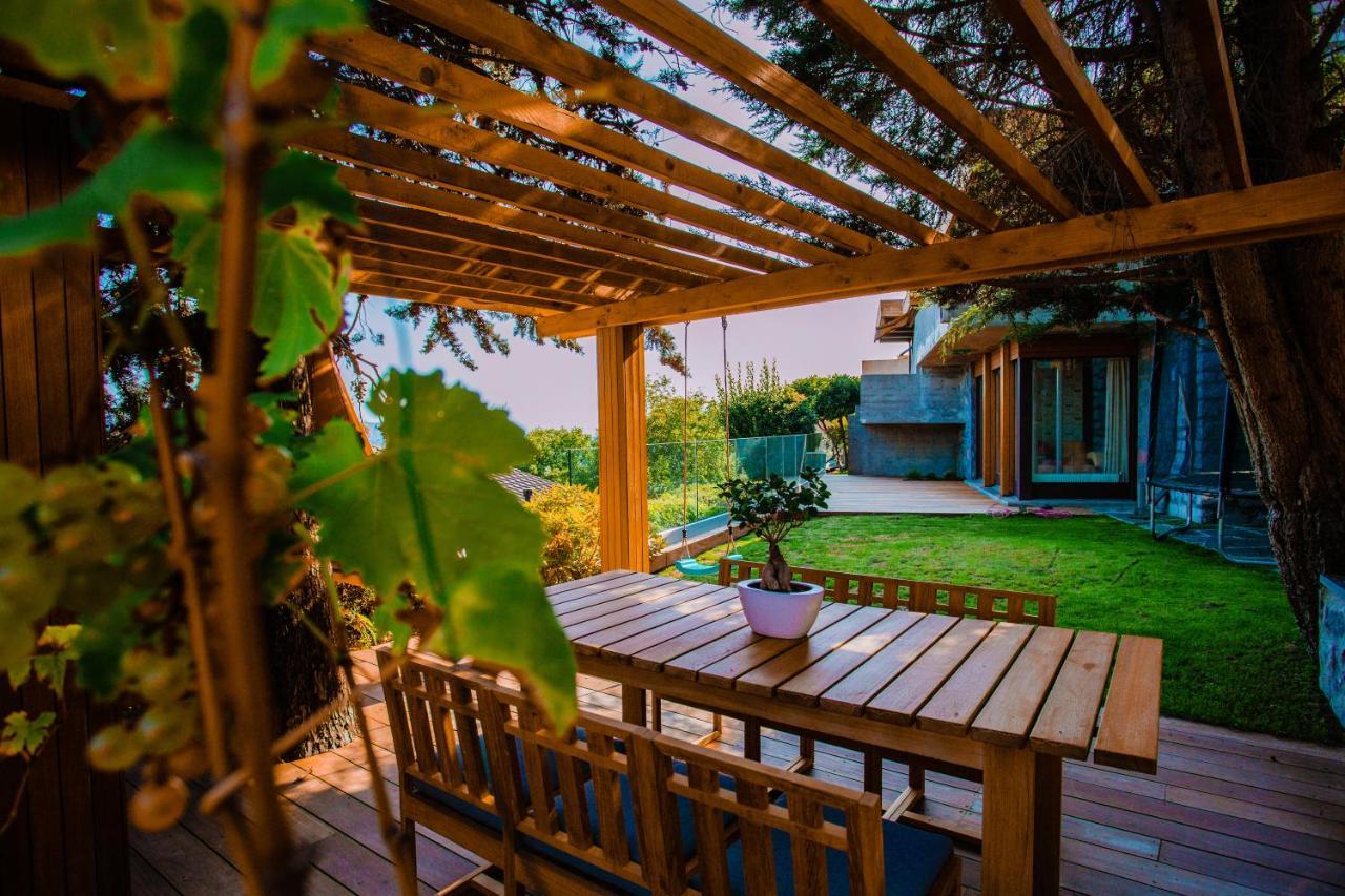 Family Suite With Garden And Amaizing View To Lugano Cademario Bagian luar foto